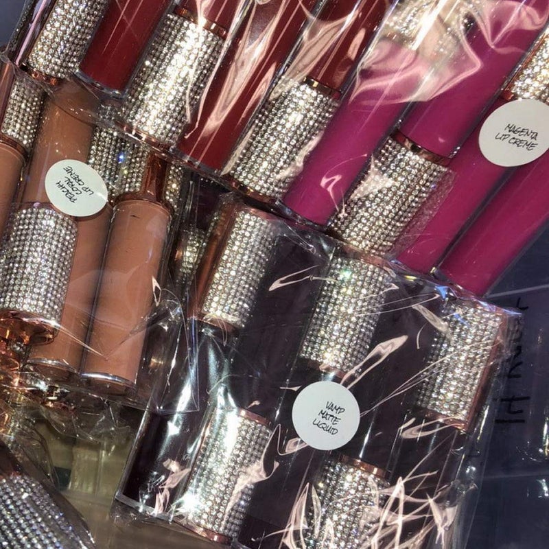 AJLTPA 10 Pack Diamond Lip Gloss Wand Tubes, 5ml Empty Containers, Lip Balm Bottles with Rubber Stoppers for Cosmetic Business (Crystal Rhinestone) - Image 4